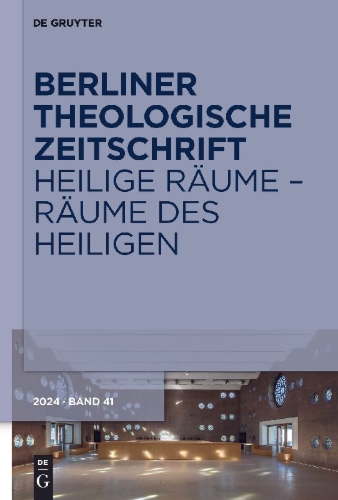 Buchcover und Innenansicht für das Buch: Heilige Räume - Räume des Heiligen